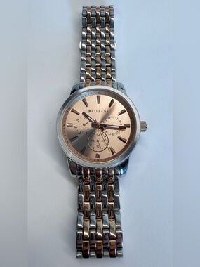 Silpada At First Blush Two Tone Watch Extra Links